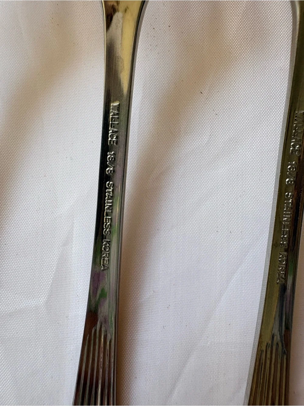 7 Vintage Wallace Discontinued Tiara Salad Forks